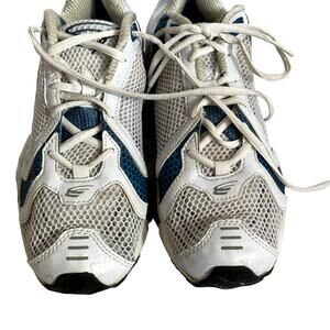 Espira Size 10.5 Men's Sneakers White blue SRL502 shoes athletic